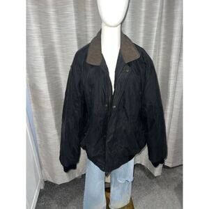 Dockers‎ black and brown barn jacket size xl